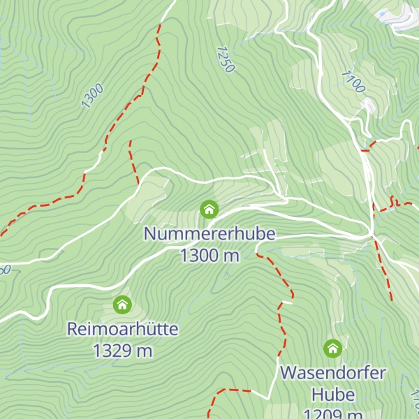 Map of Nummererhube