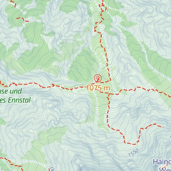 Map of Haindlkarhütte