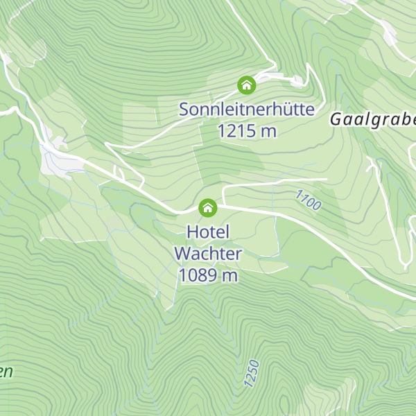 Map of Hotel Wachter