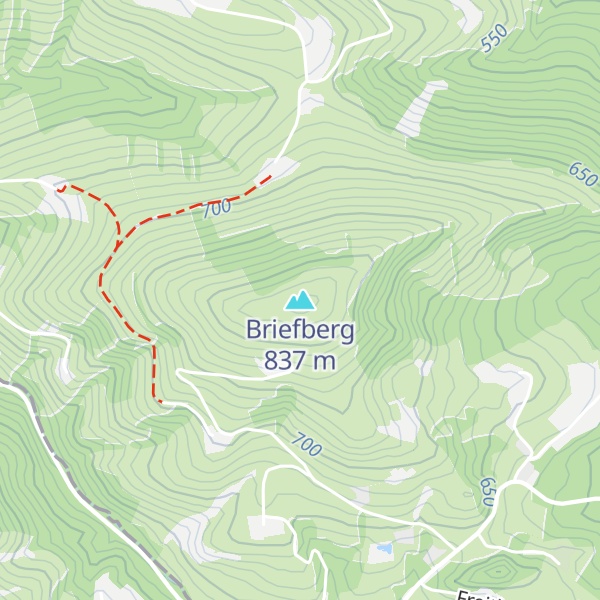 Map of Briefberg