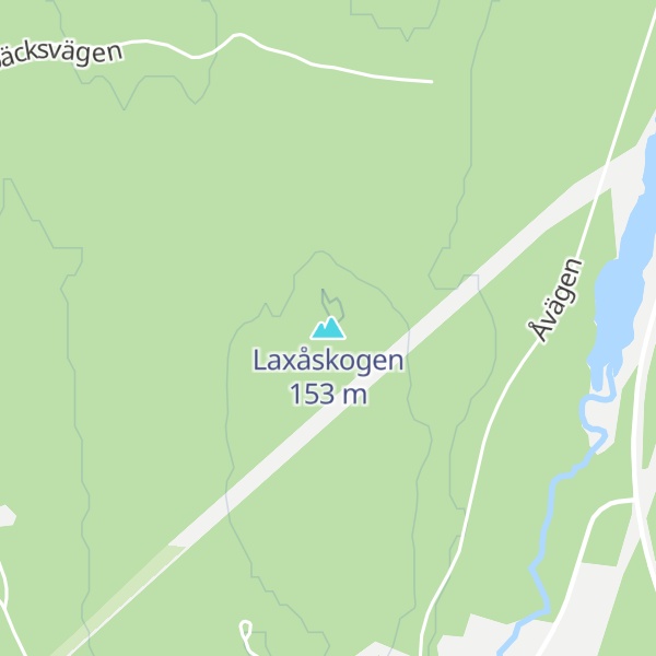 Map of Laxåskogen