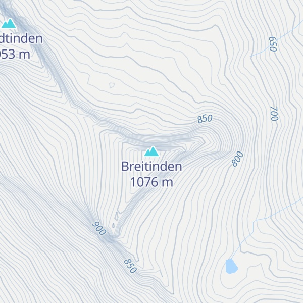 Map of Breitinden