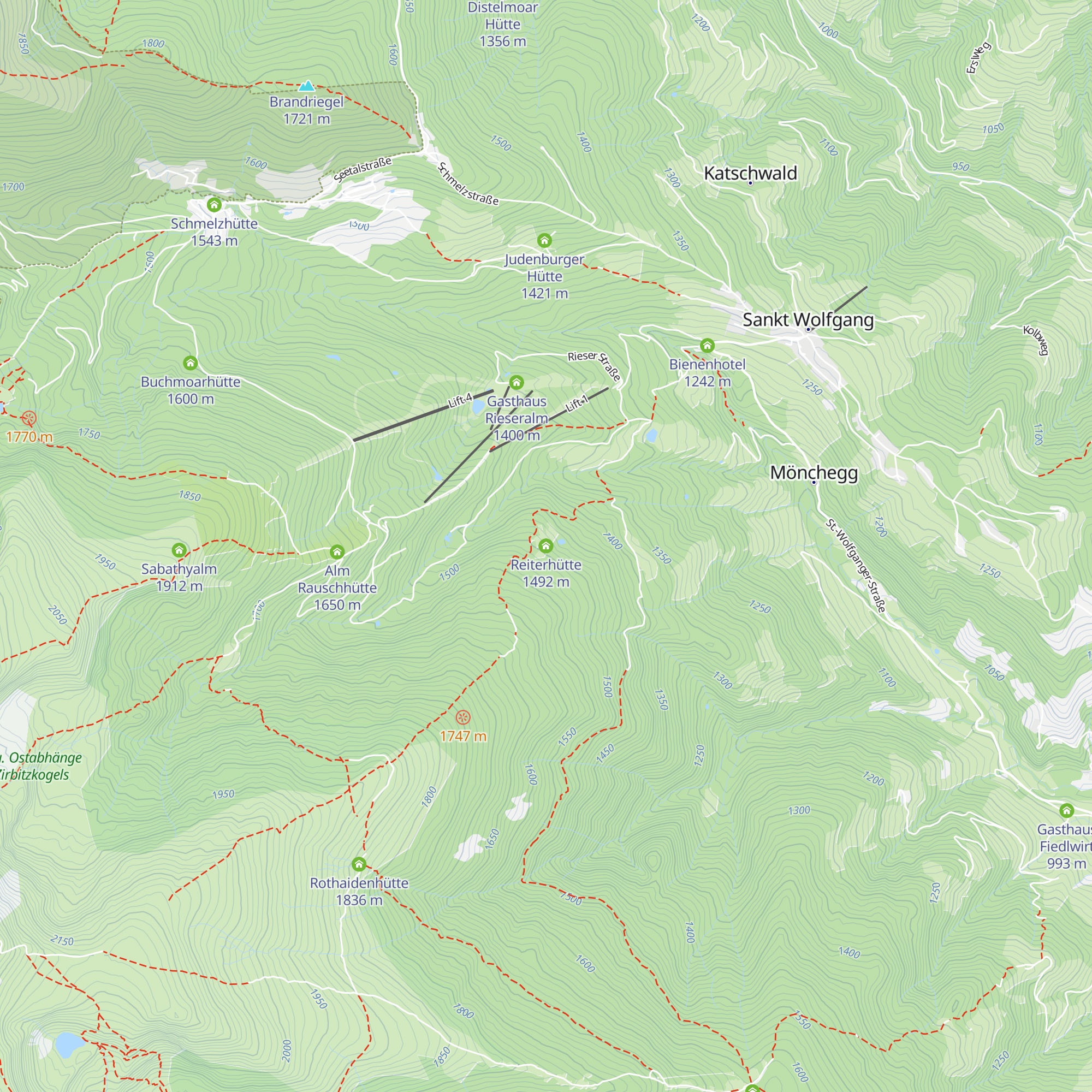 Reiterhütte map