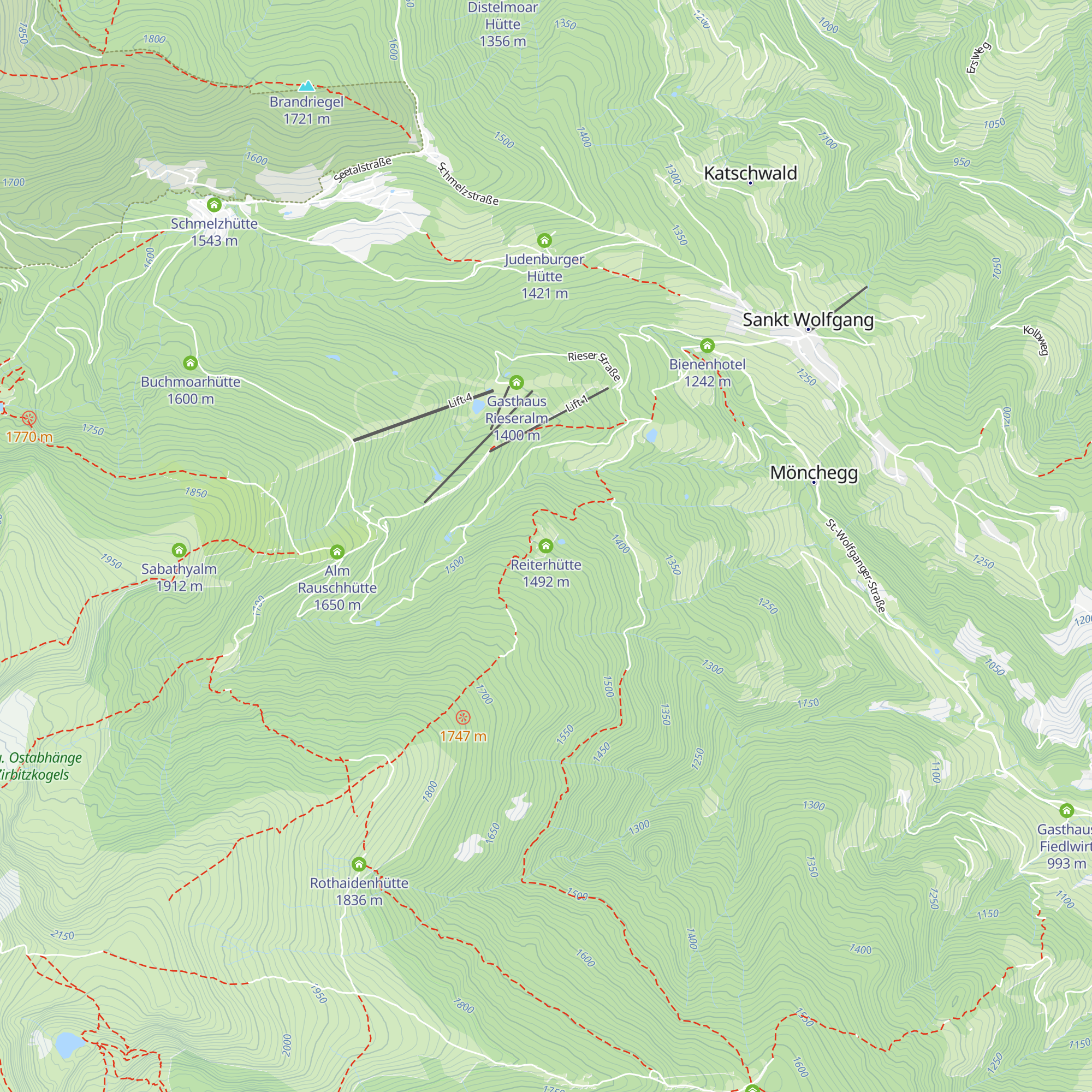 Reiterhütte map