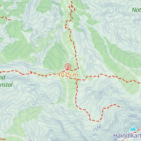 Map of Alte Haindlkarhütte