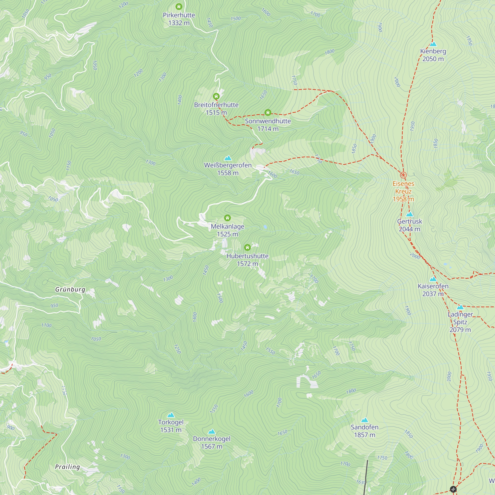 Hubertushütte map