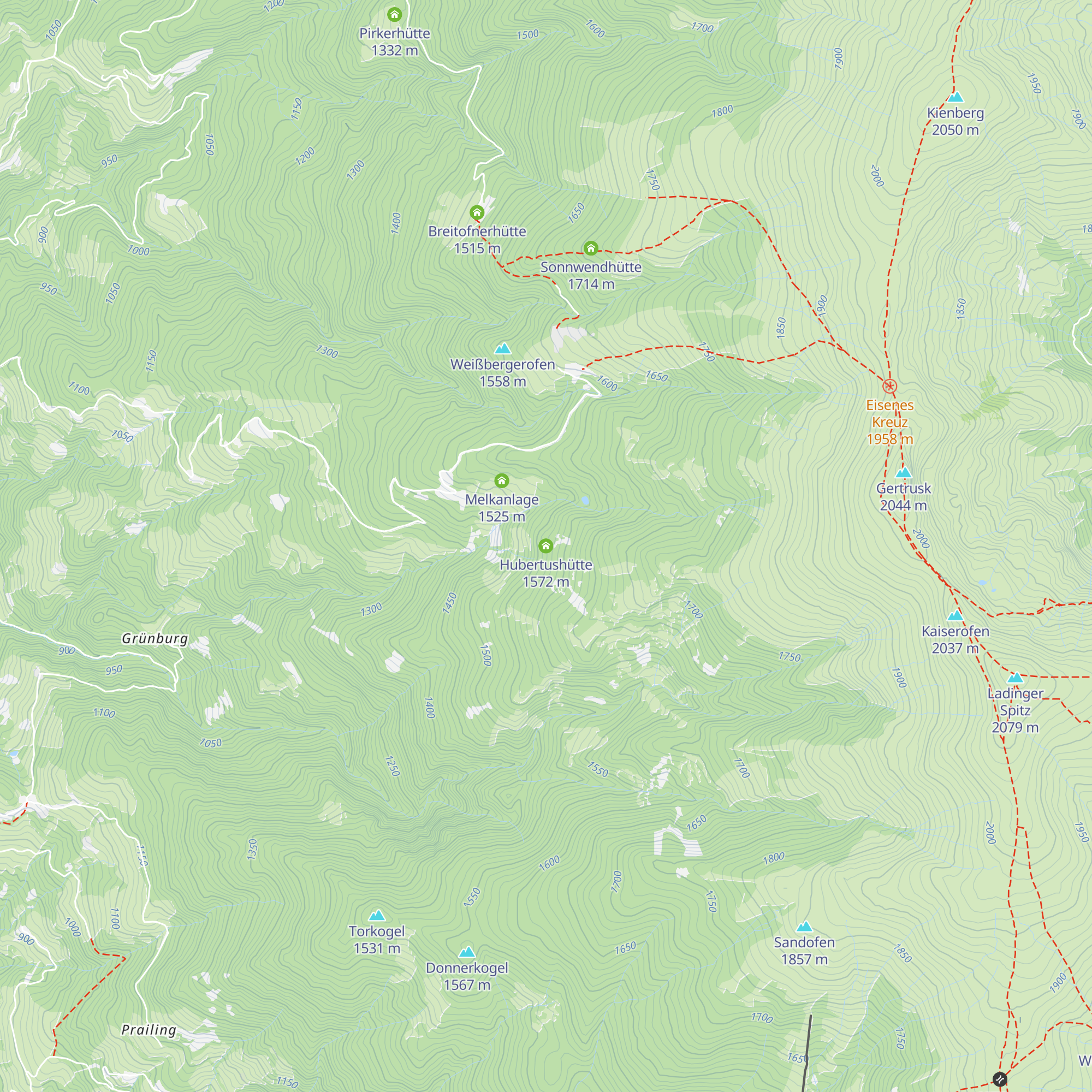 Hubertushütte map