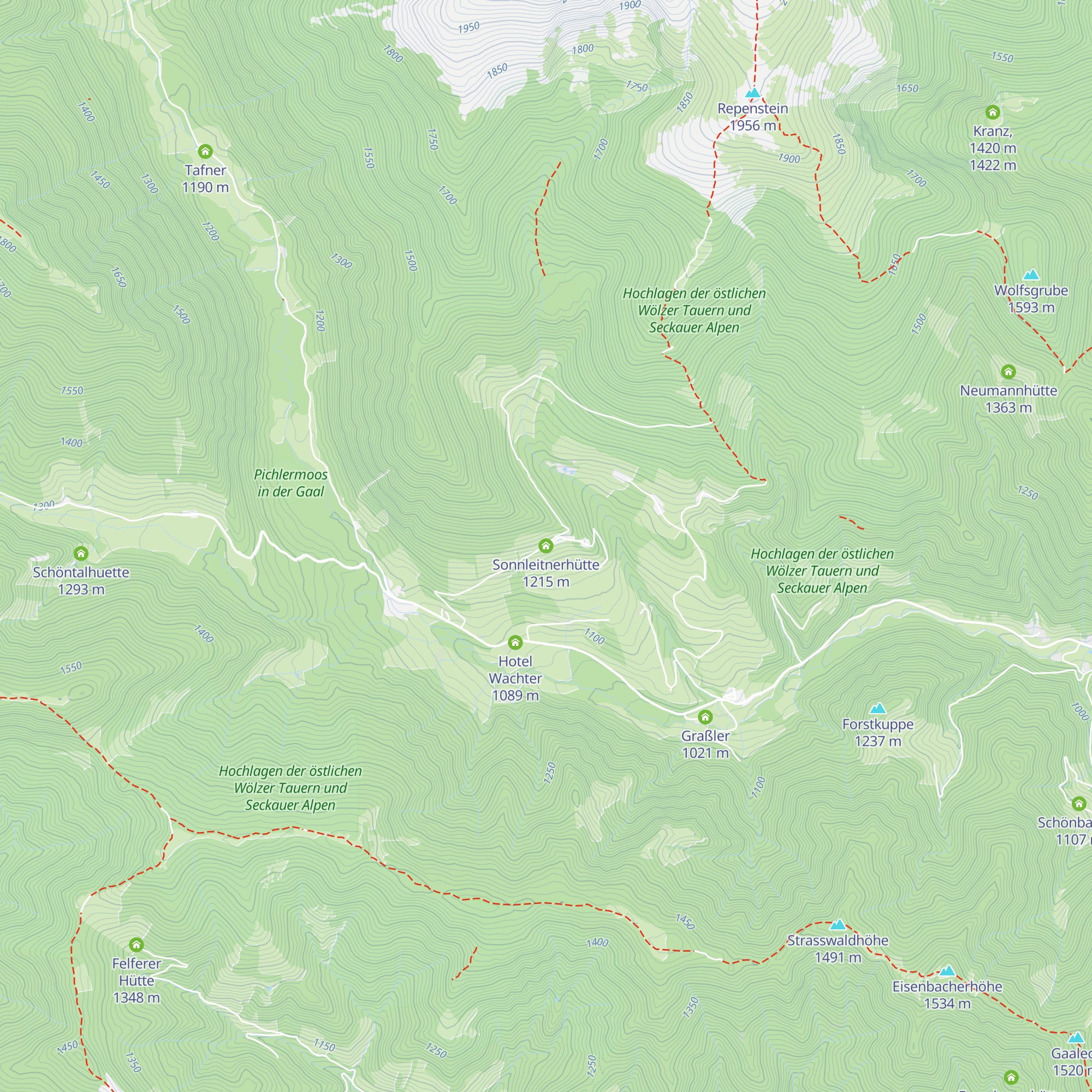 Sonnleitnerhütte map