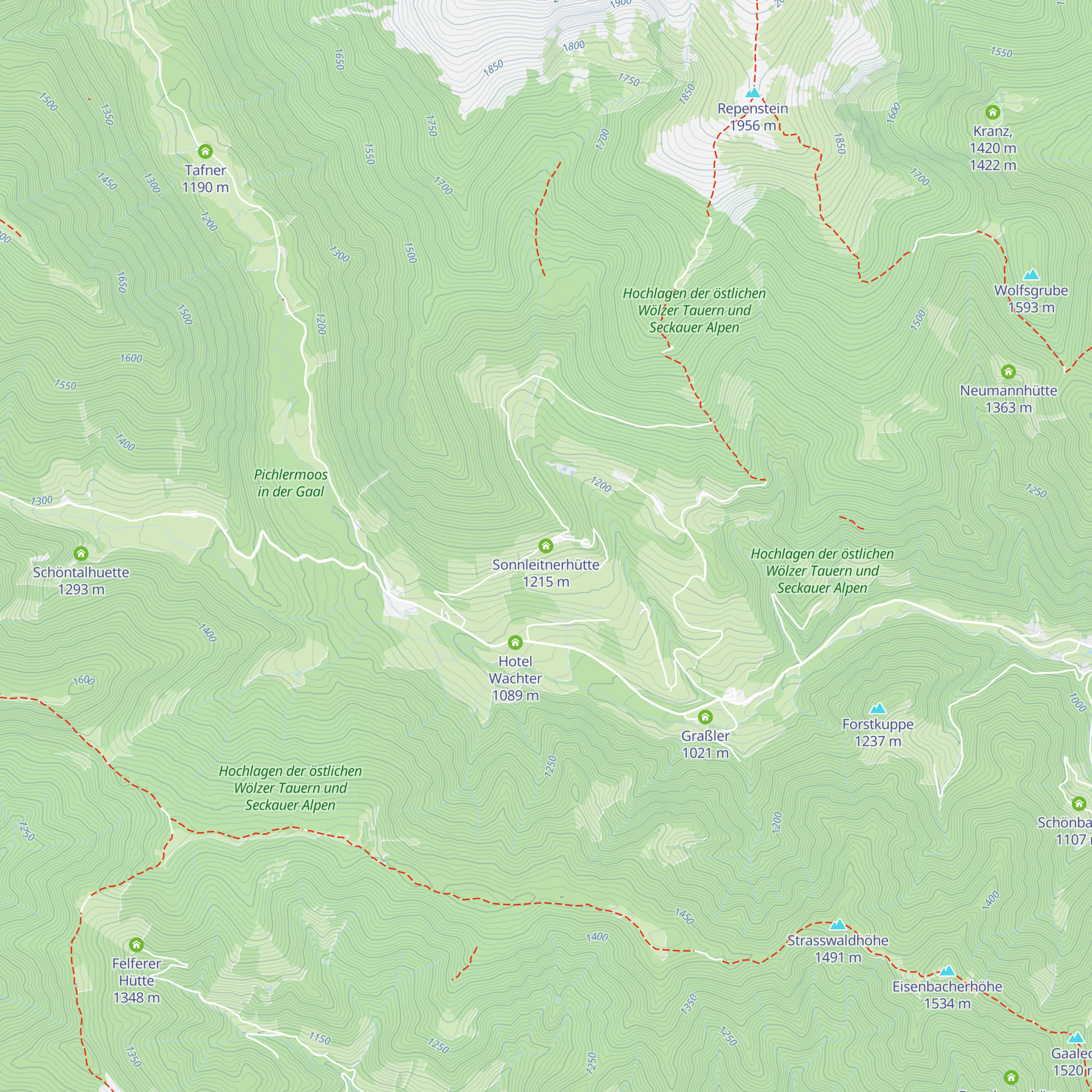 Sonnleitnerhütte map