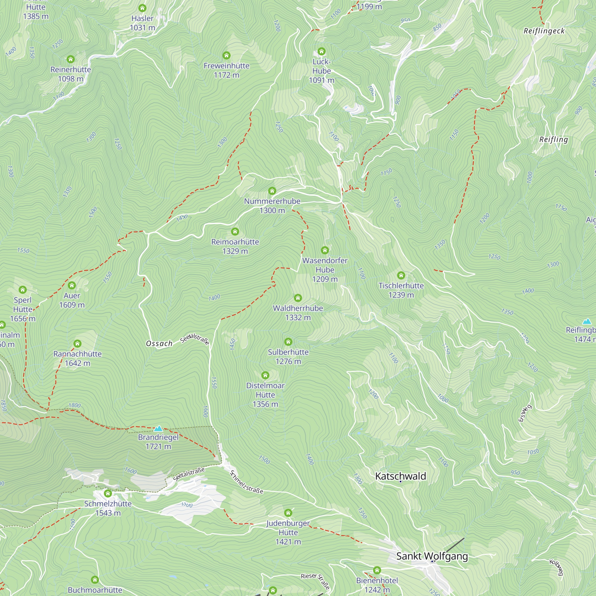 Waldherrhube map