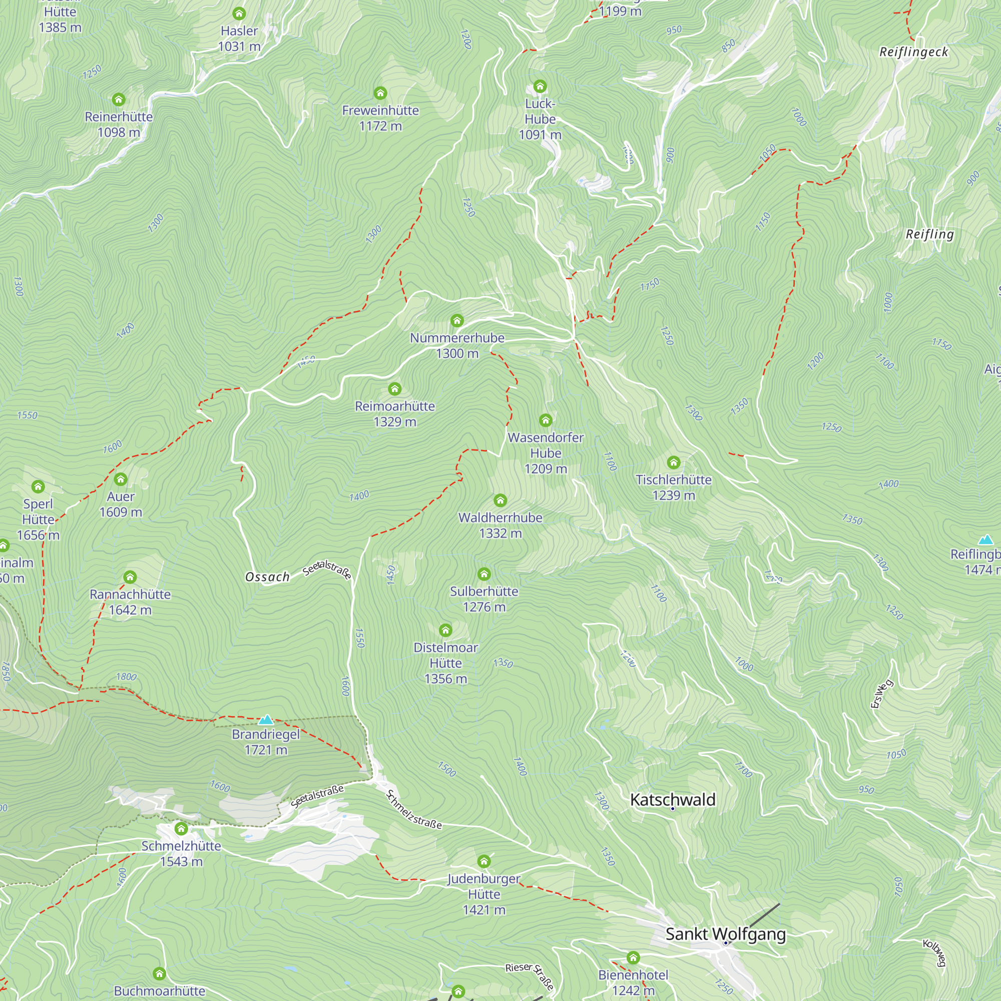 Waldherrhube map