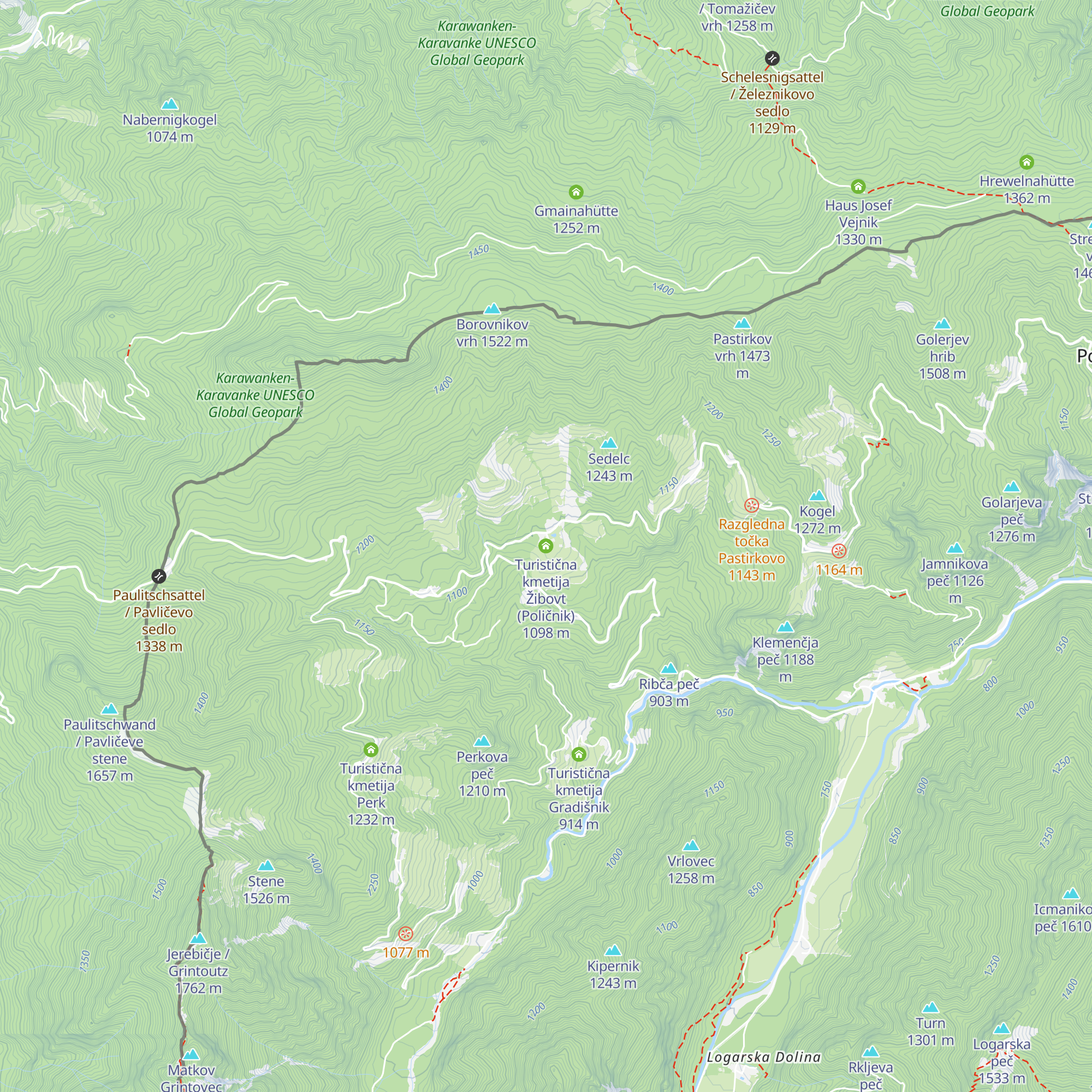 Turistična kmetija Žibovt (Poličnik) map