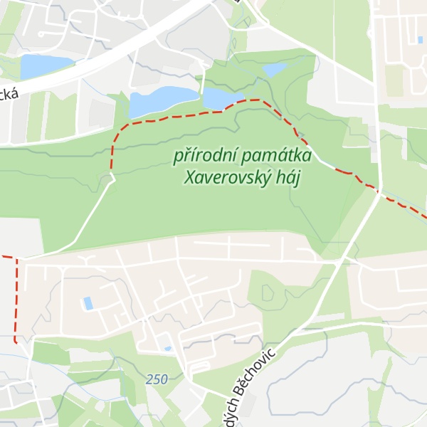 Map of Háj