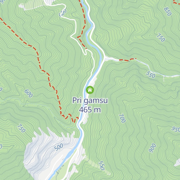 Map of Pri gamsu