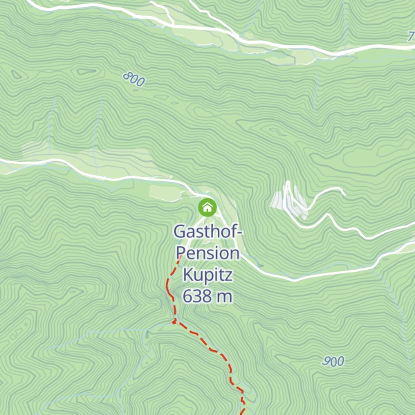 Map of Gasthof-Pension Kupitz