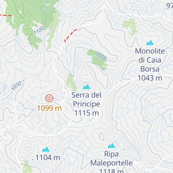 Map of Serra del Principe