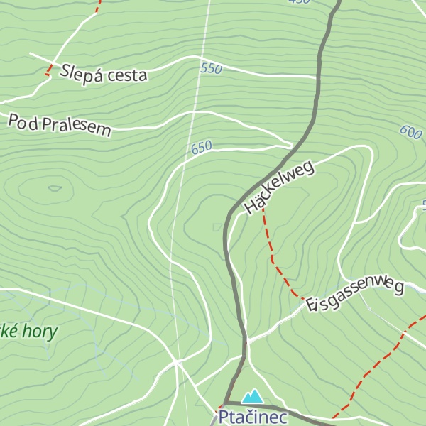 Map of Vyhlídka