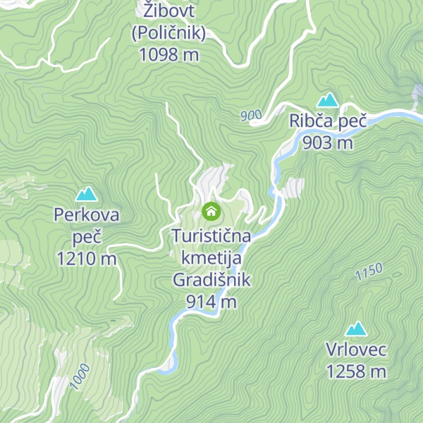 Map of Turistična kmetija Gradišnik