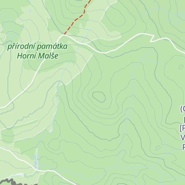Map of K.859 [Pohorská Ves-Dolní Příbraní]