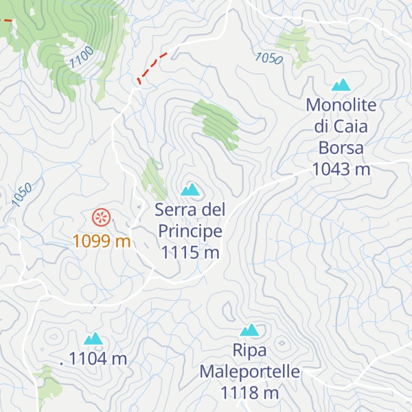Map of Capanna a Tholos n°5