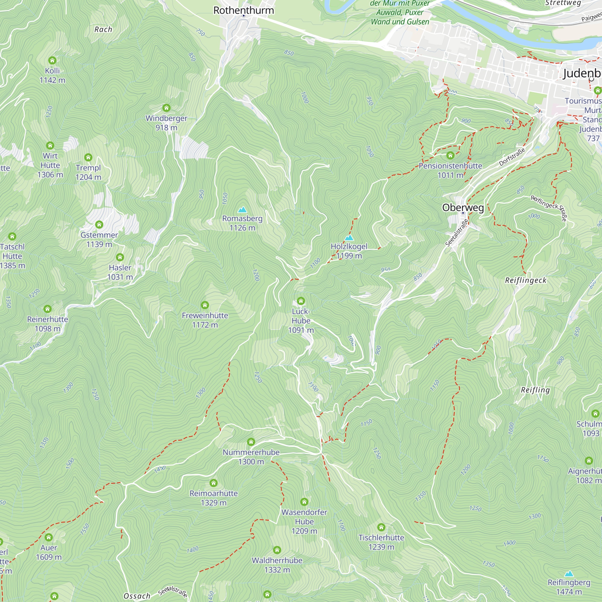 Luck-Hube map