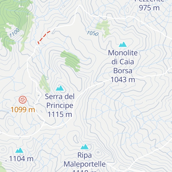 Map of Capanna a Tholos n°6
