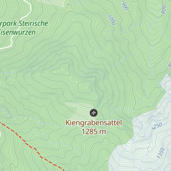 Map of Kleiner Looskogel