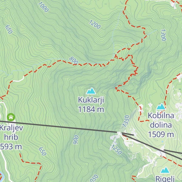 Map of Kuklarji