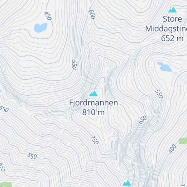 Map of Fjordmannen