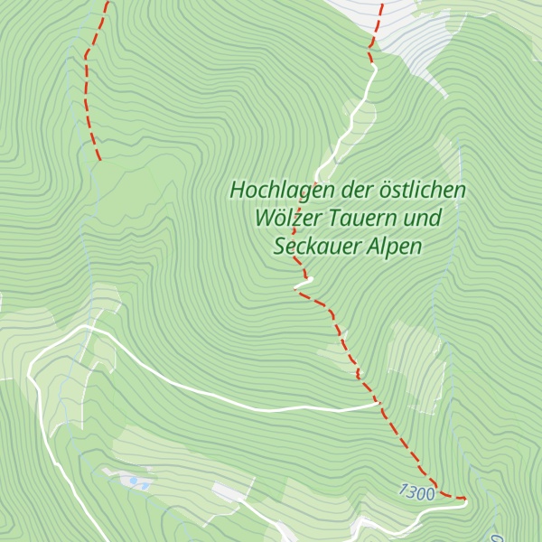 Map of Kleinganghütte