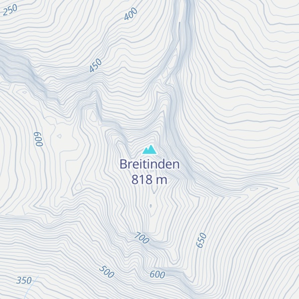 Map of Breitinden