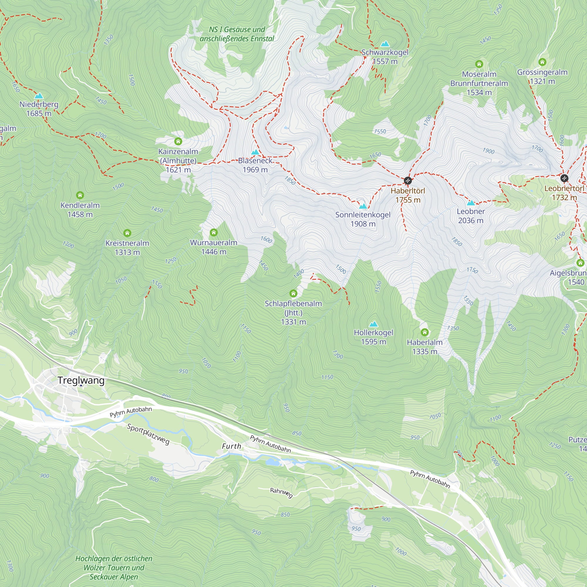 Schlapflebenalm (Jhtt.) map