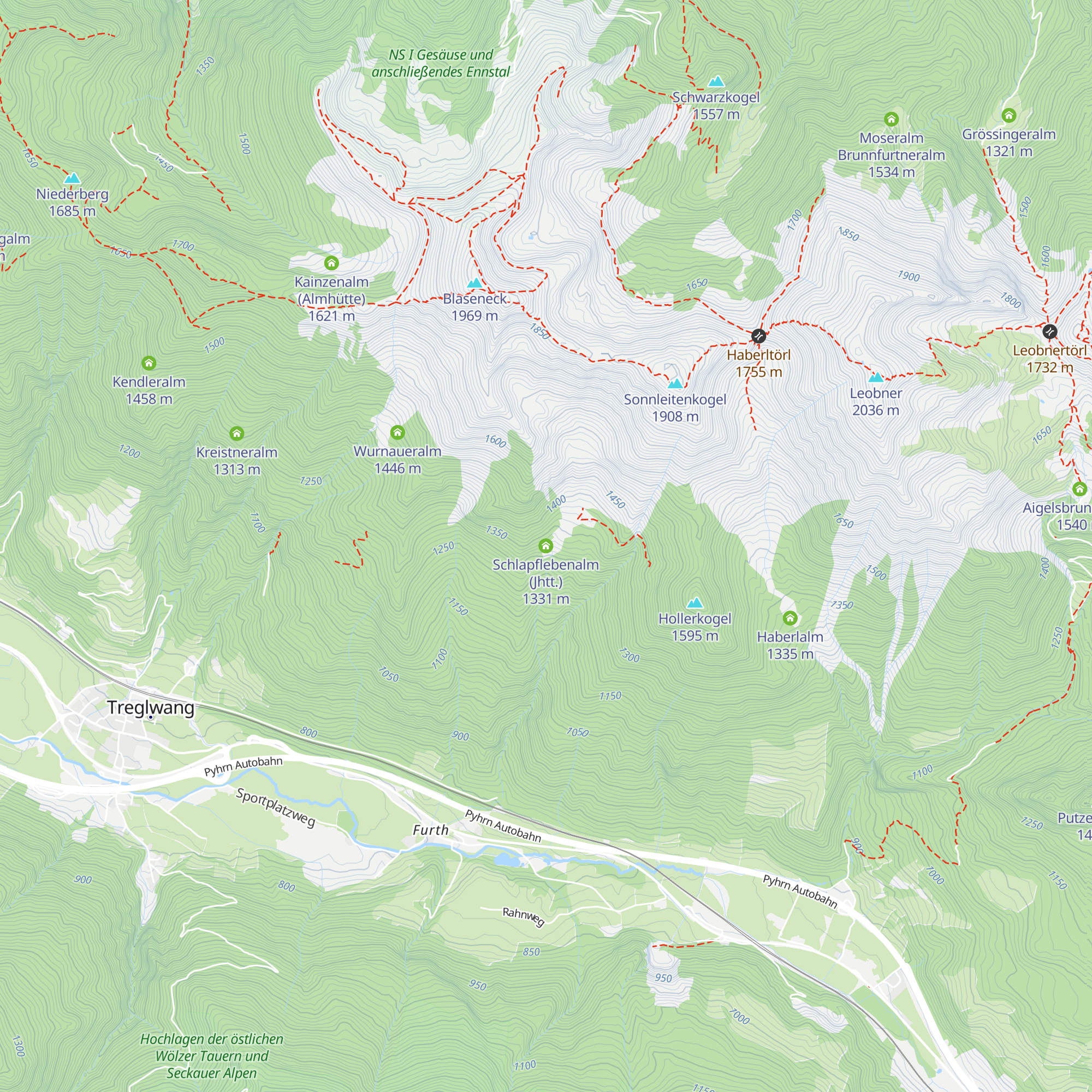 Schlapflebenalm (Jhtt.) map