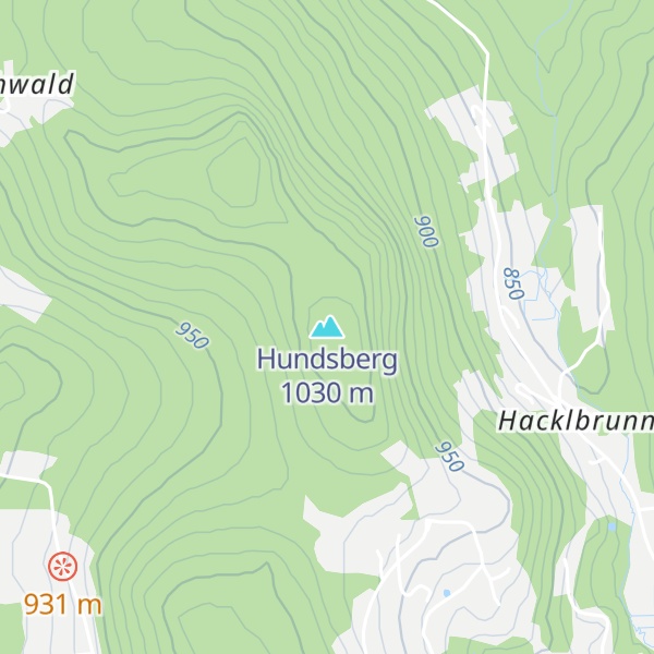 Map of Hundsberg