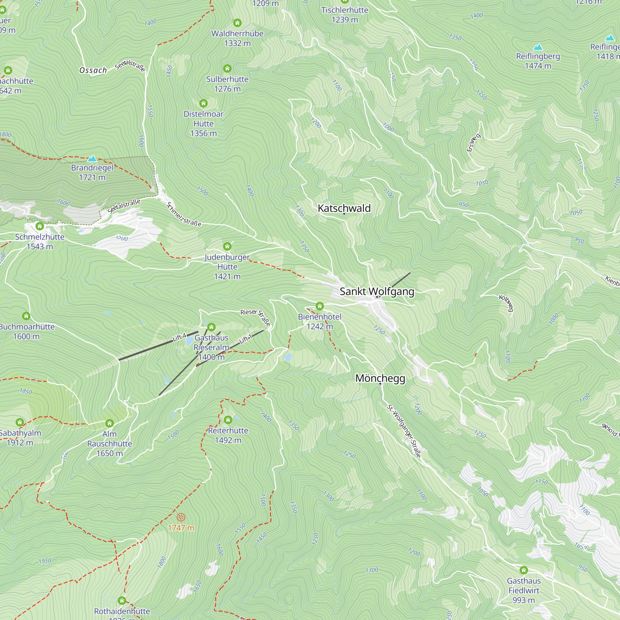 Waldmühle map