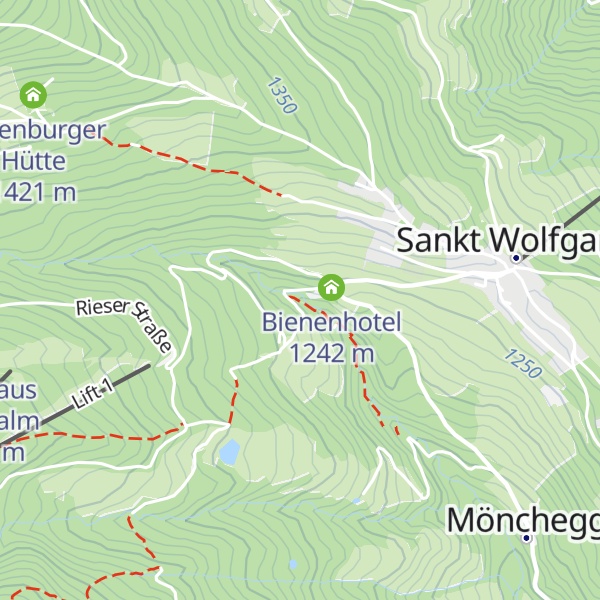 Map of Waldmühle