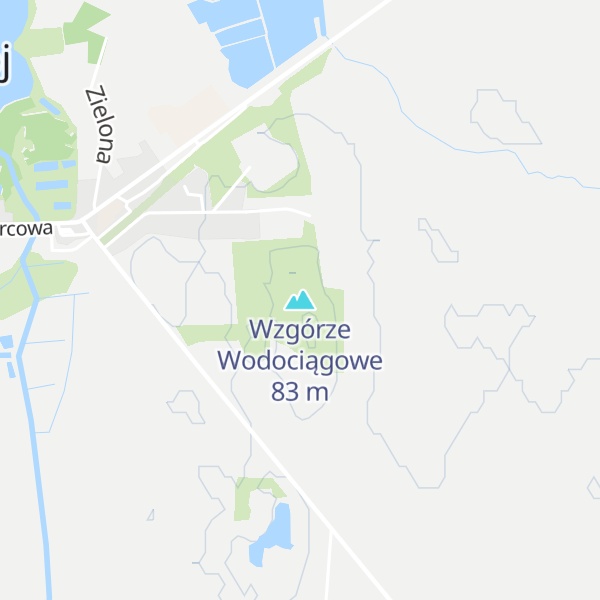 Map of Wzgórze Wodociągowe
