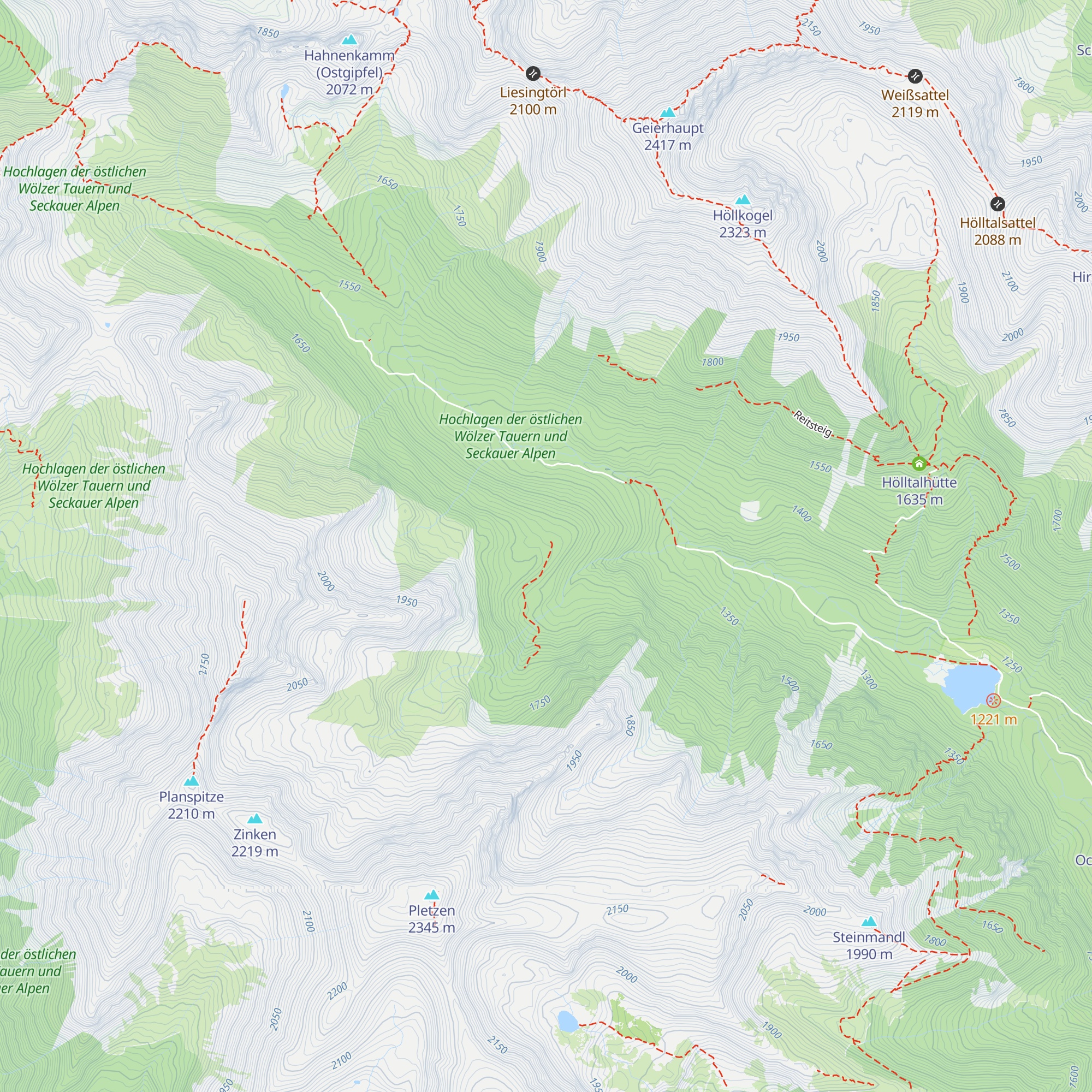 Gregoralm map