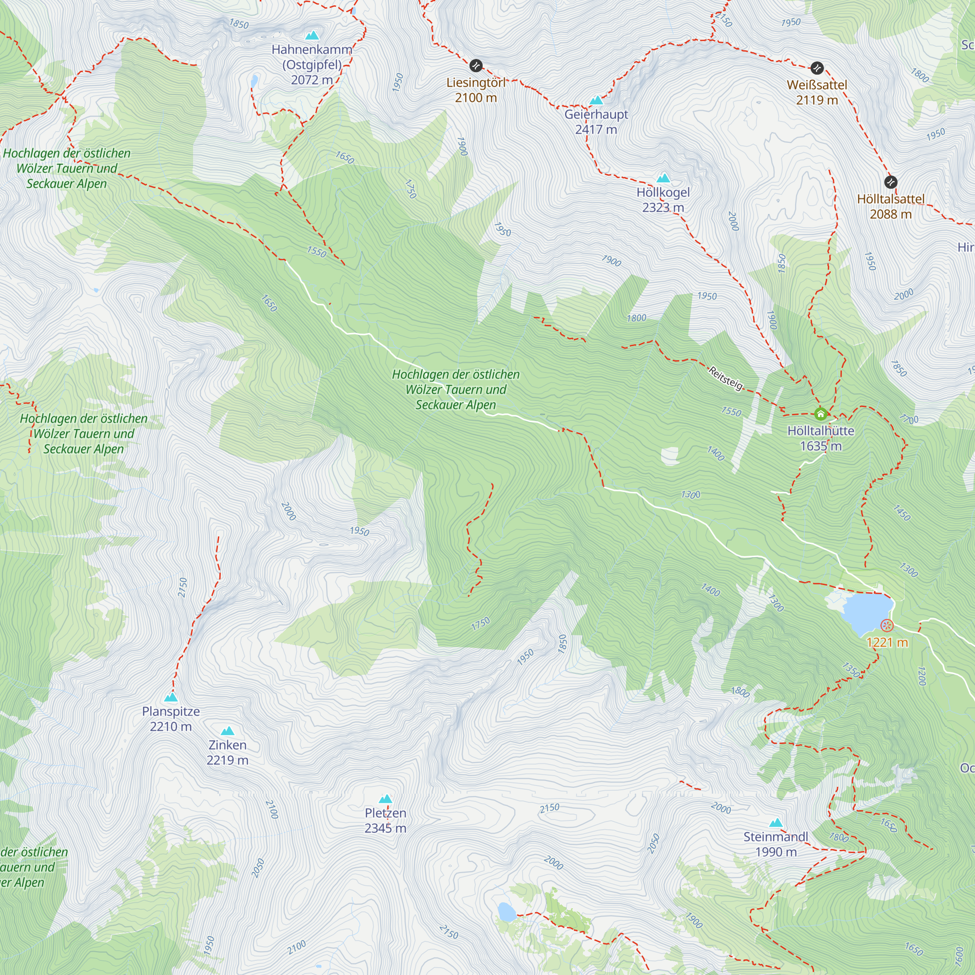 Gregoralm map
