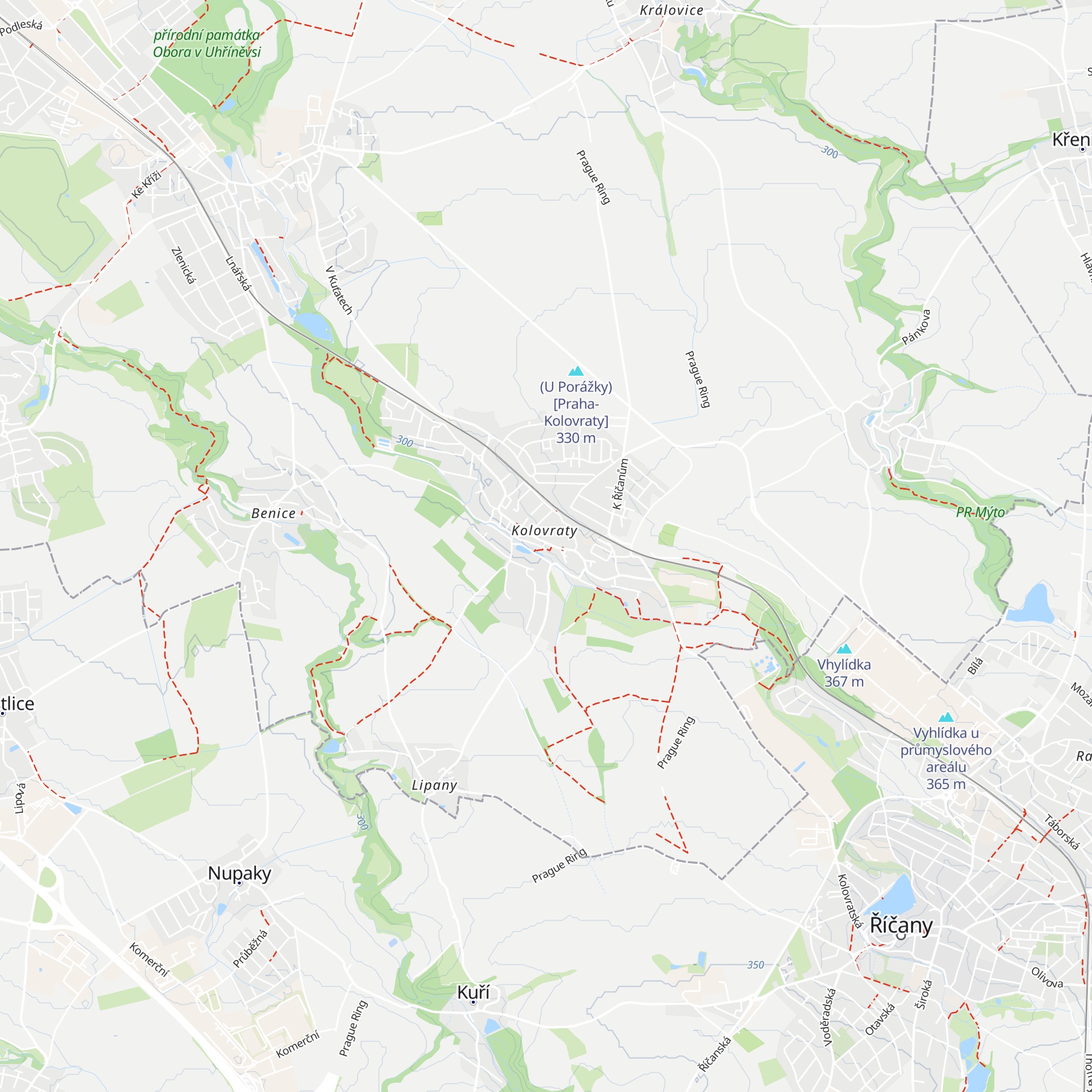 Infocentrum MČ Kolovraty map