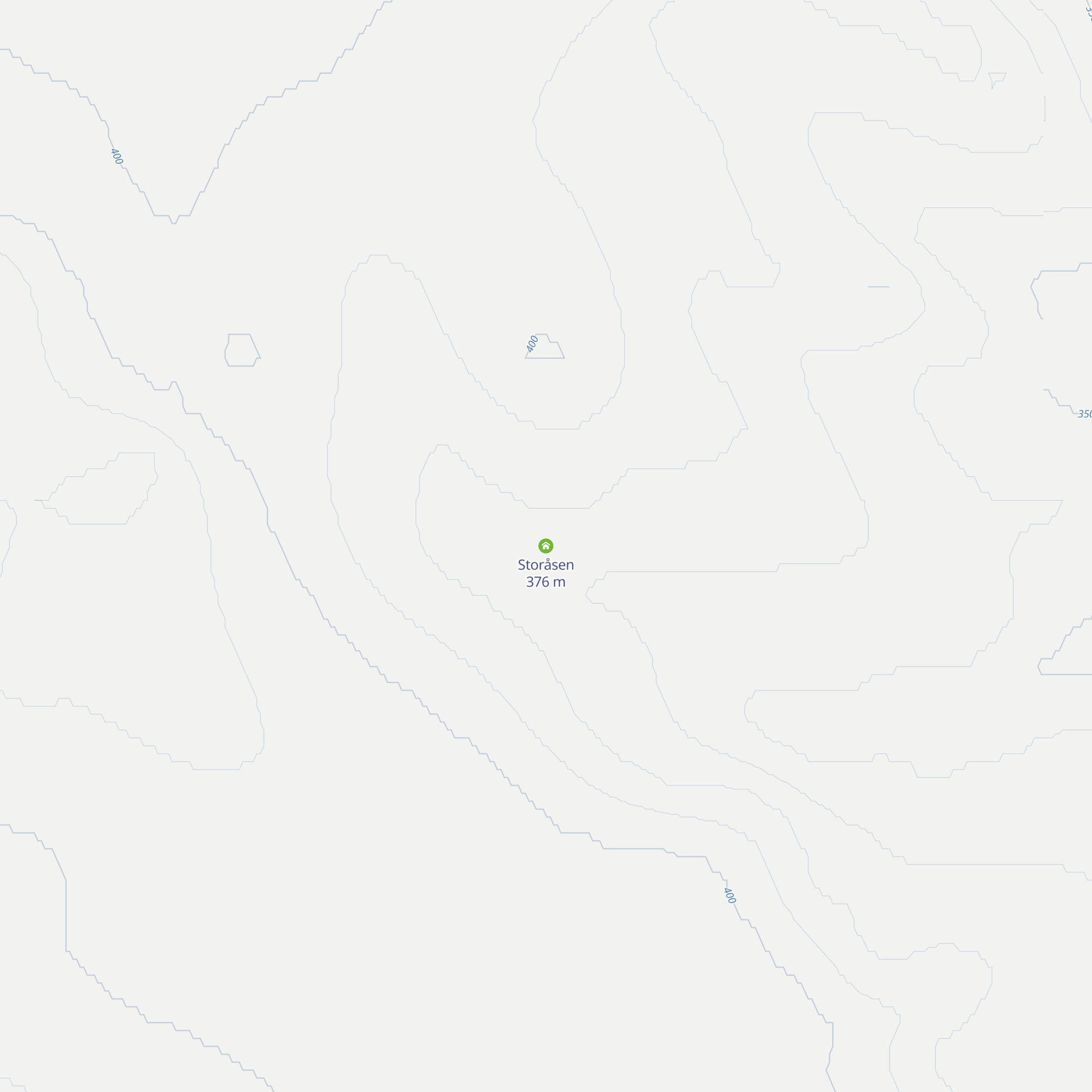 Storåsen map