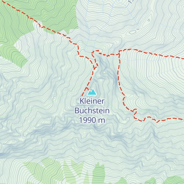 Map of Kleiner Buchstein