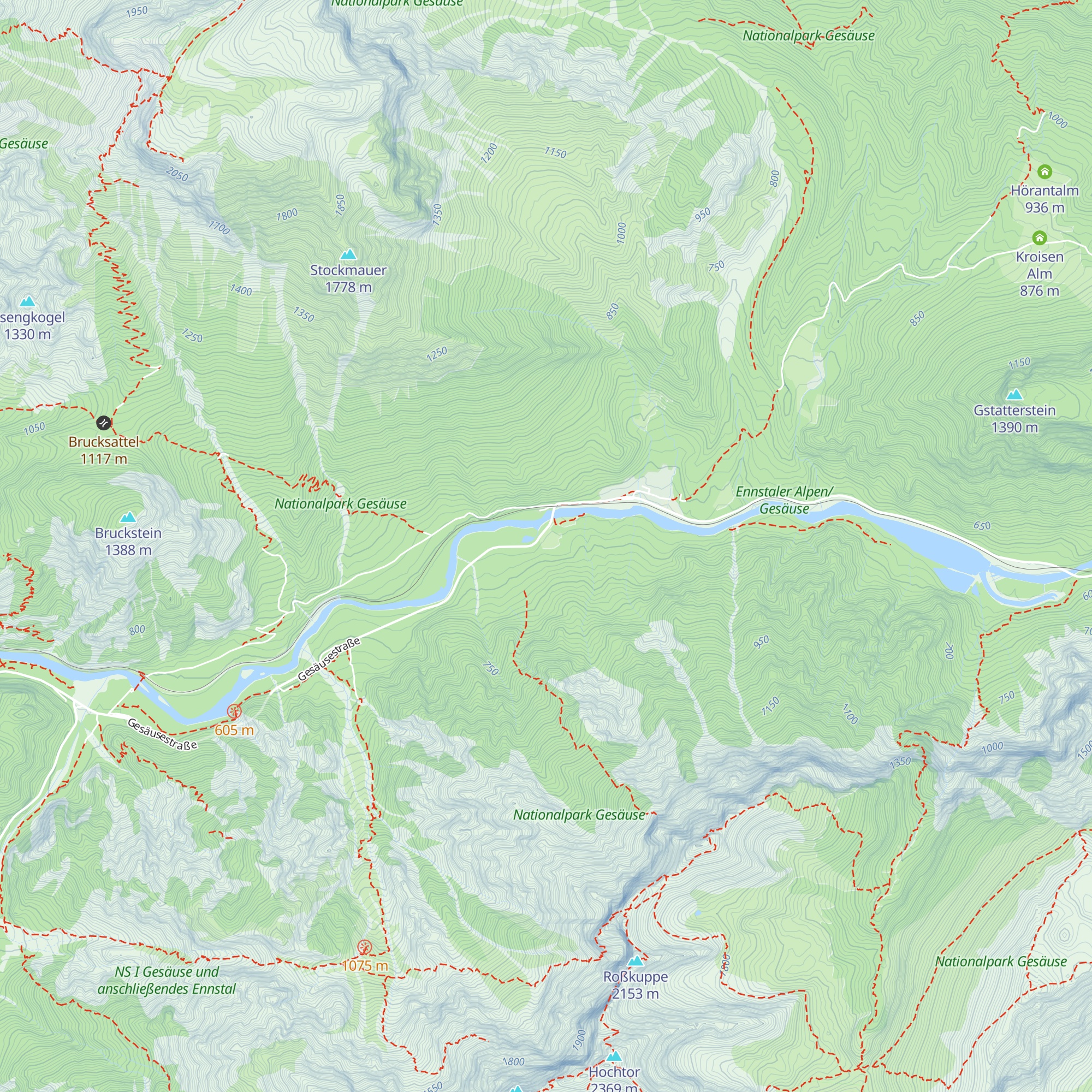 Brennholzlager map