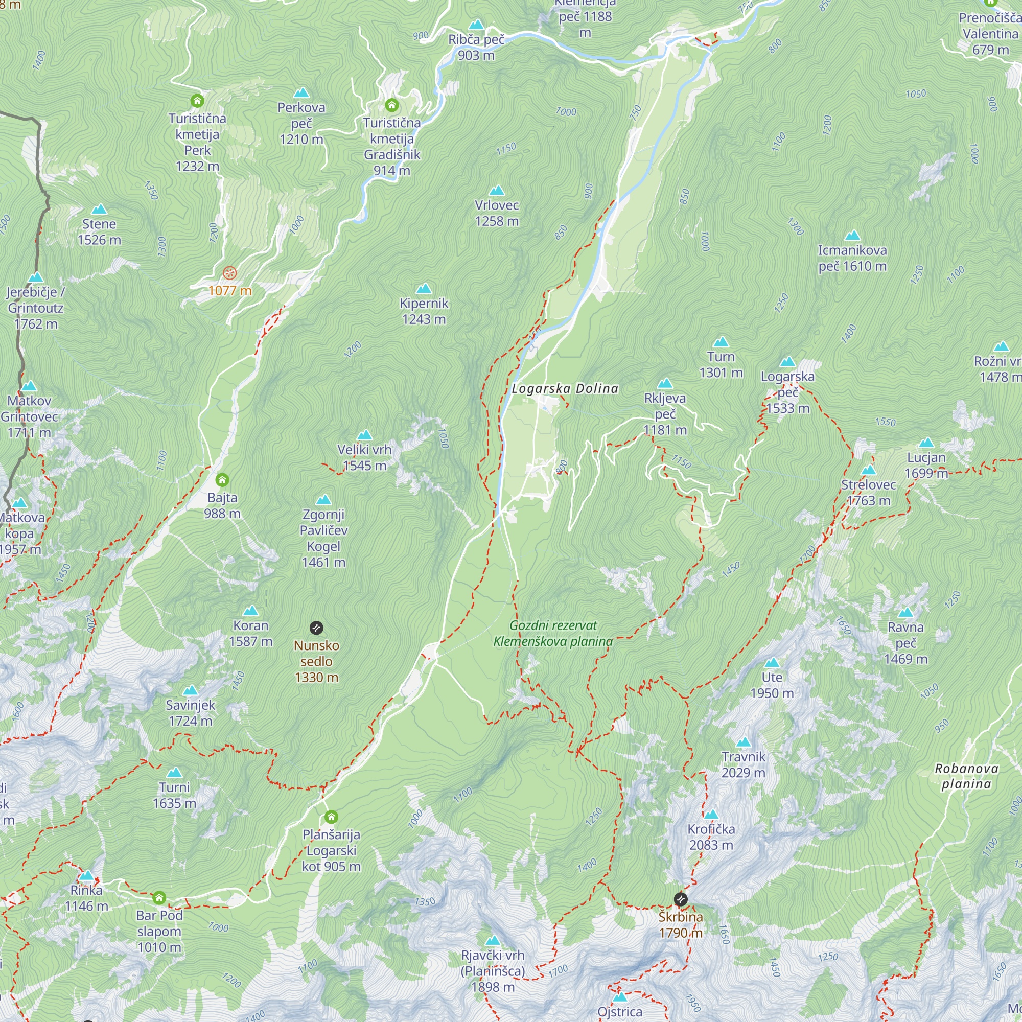 Eko hiša Na razpotju map
