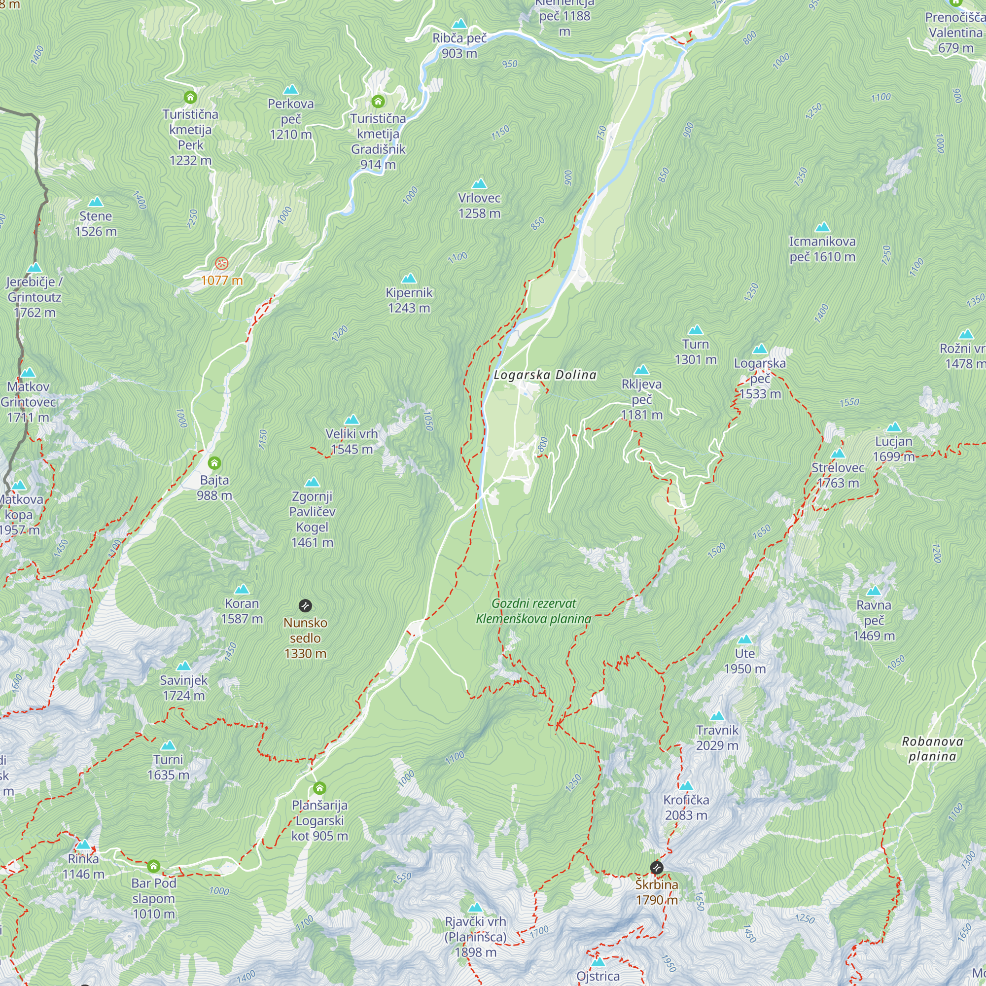 Eko hiša Na razpotju map