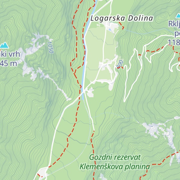 Map of Eko hiša Na razpotju
