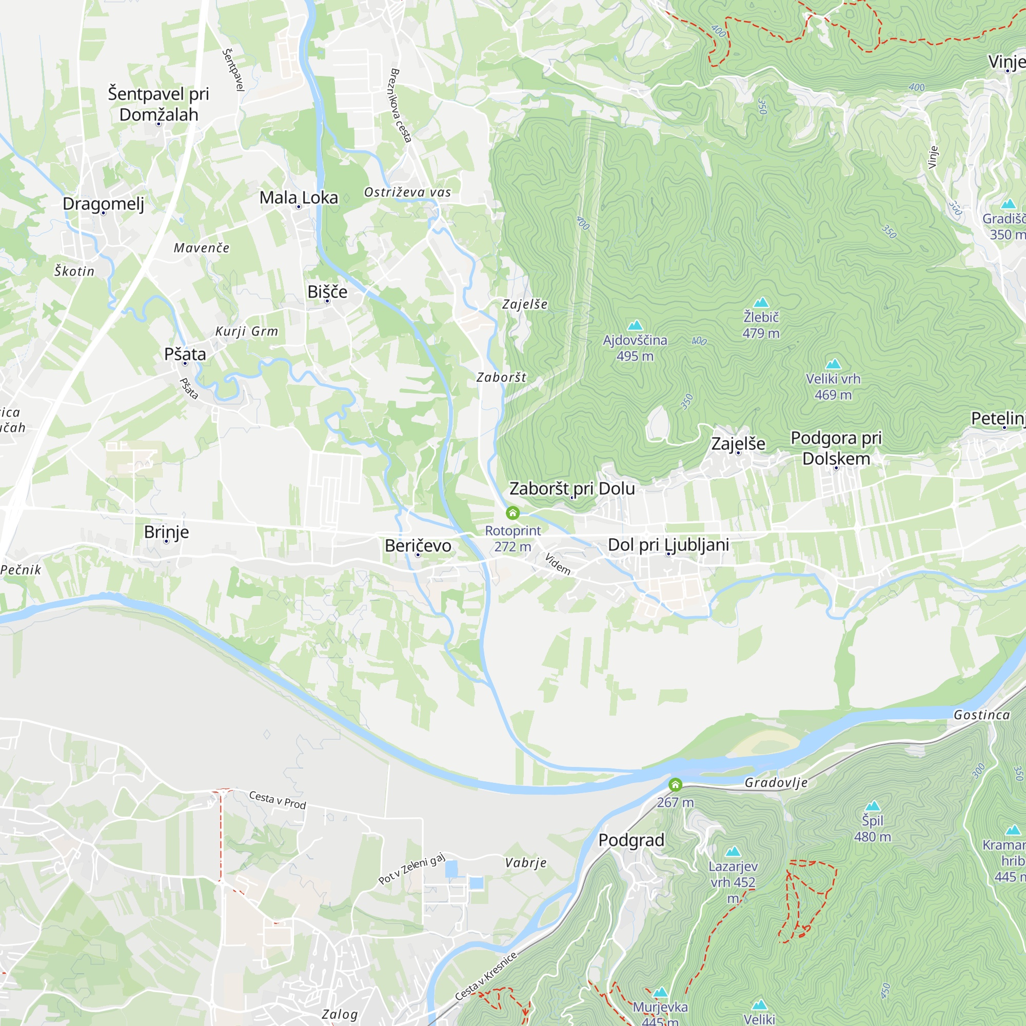 Rotoprint map