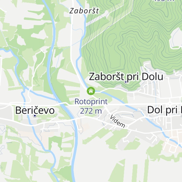 Map of Rotoprint