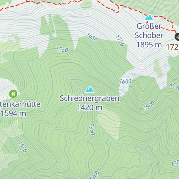 Map of Schiednergraben