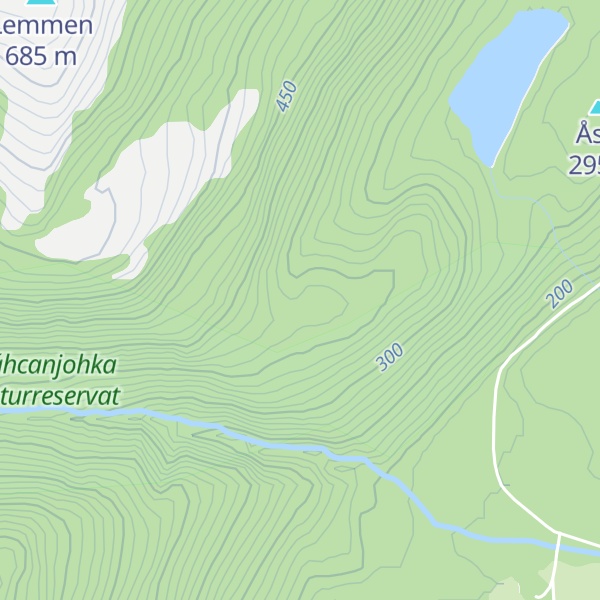 Map of Svartvasshågen